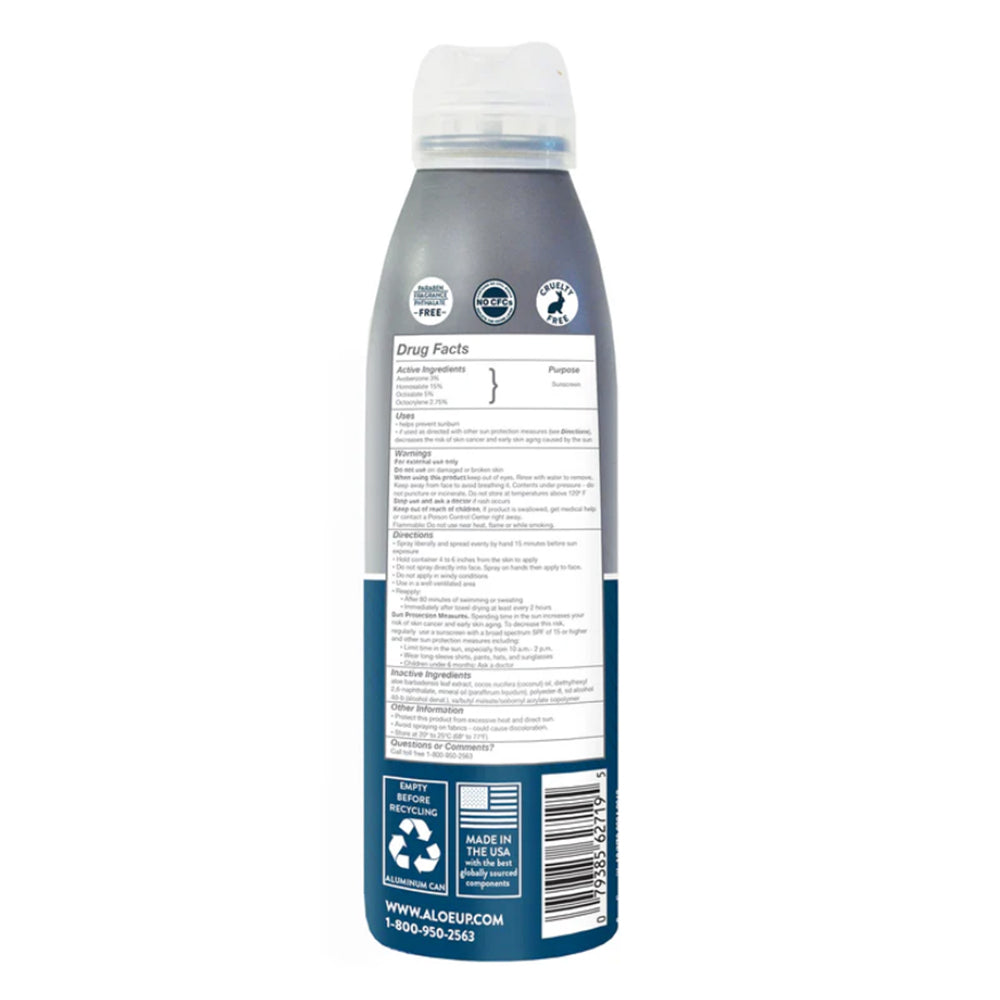 Aloe Up Sport Spray 50 SPF Sunscreen, view 2