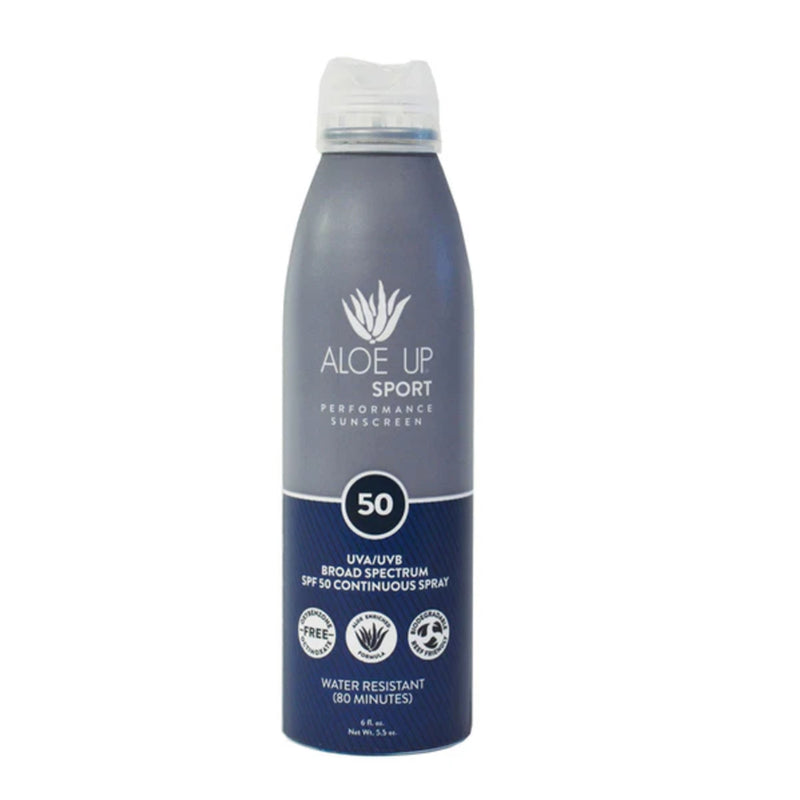 Aloe Up Sport Spray 50 SPF Sunscreen