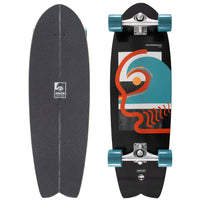 Arbor Complete CX Surfskate Fat Fish Skateboard