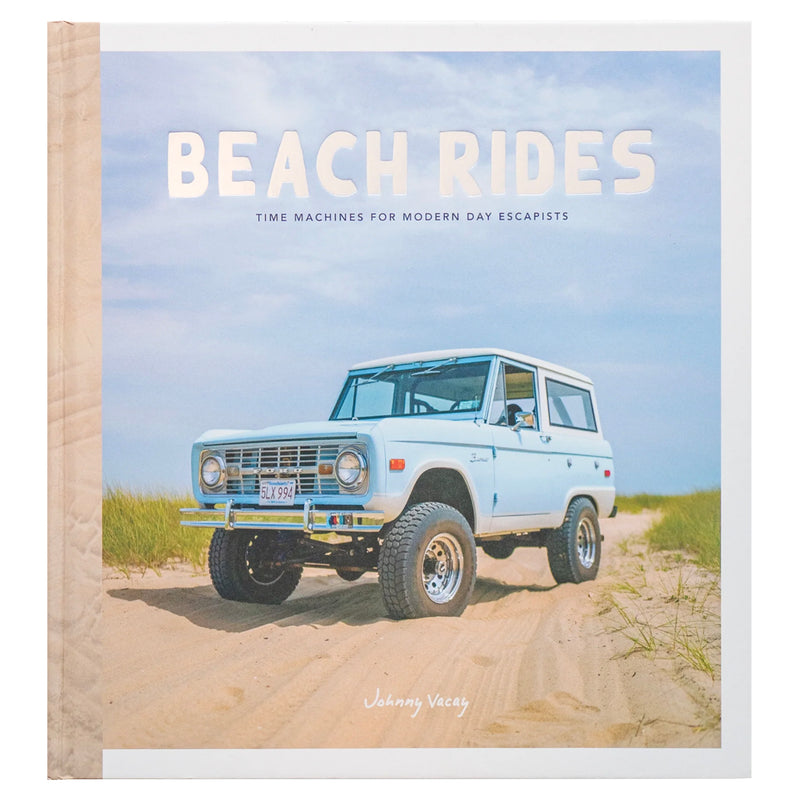 Johnny Vacay Coffee Table Book, Beach Rides