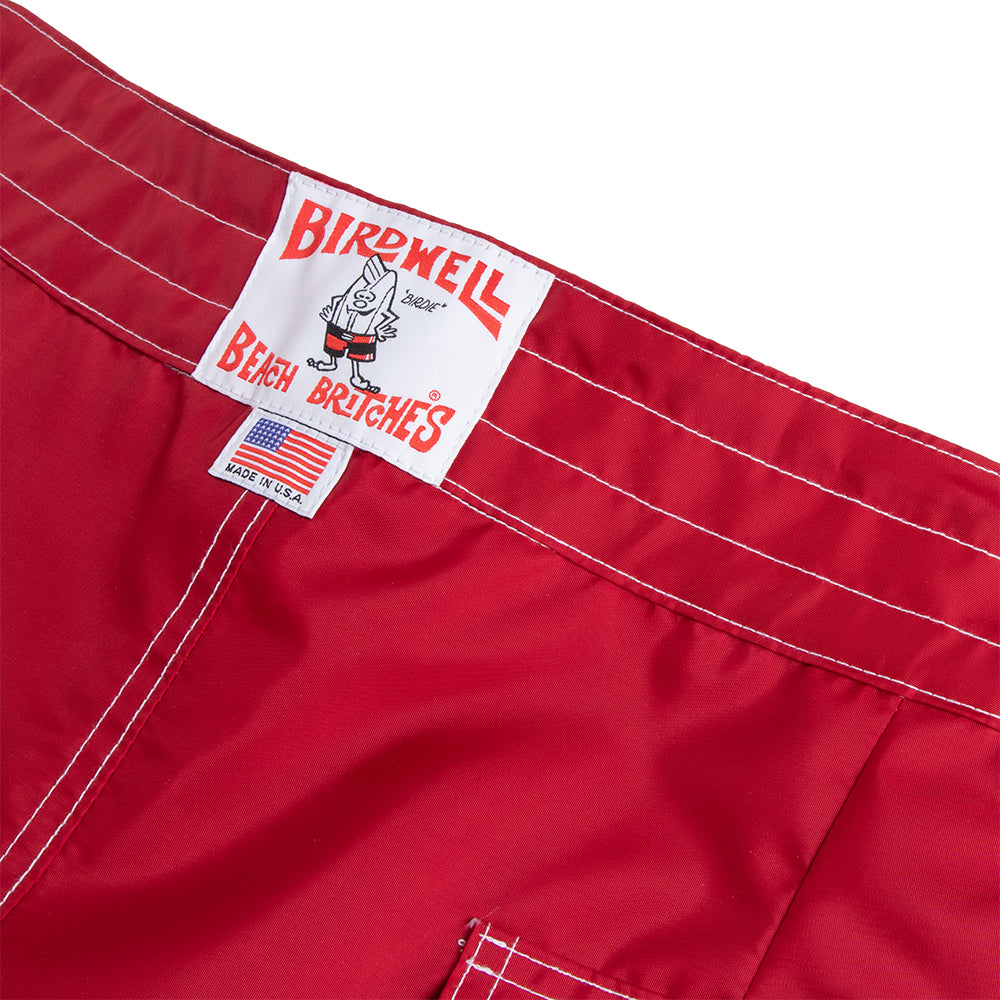 Birdwell 310 Boardshorts Red | Classic Birdies Surf Trunks