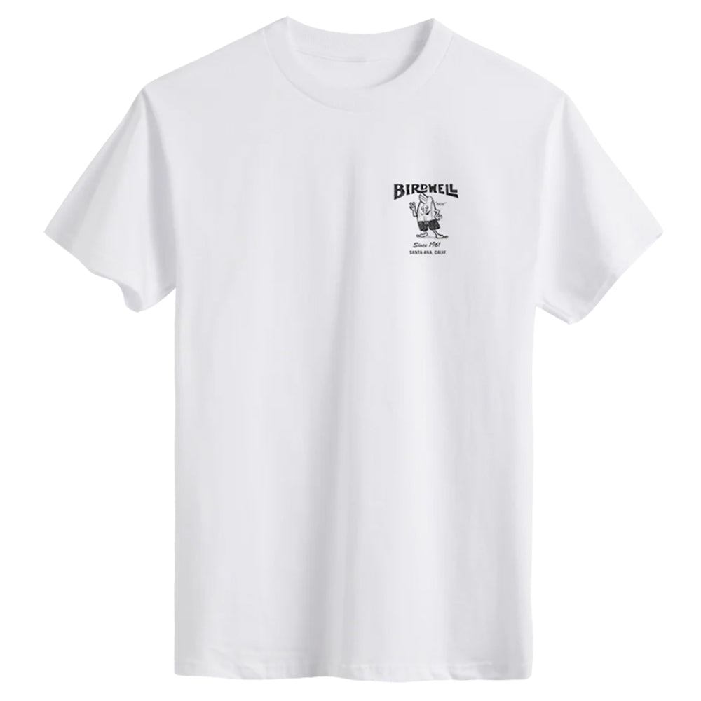 Birdwell 61 Mens Tee, White, view 2