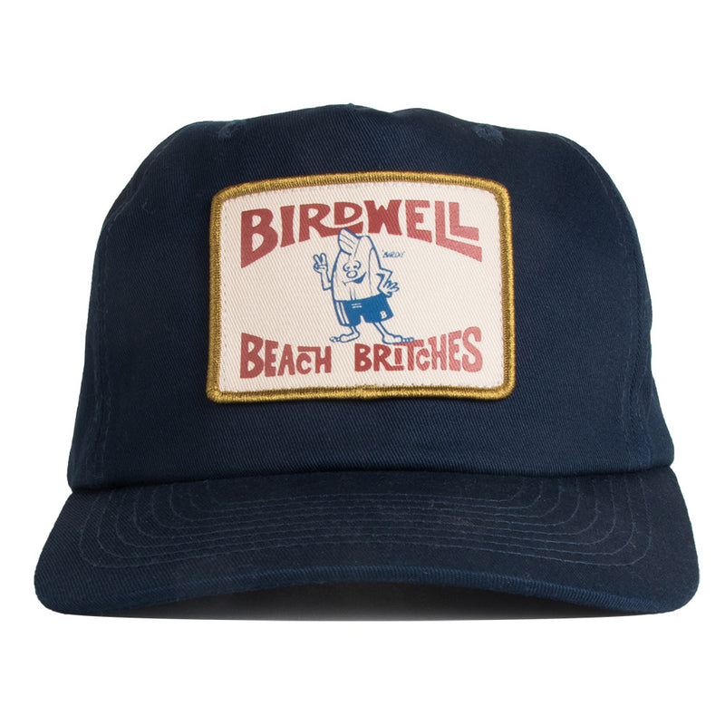 Birdwell OG Twill Snapback Hat, Navy