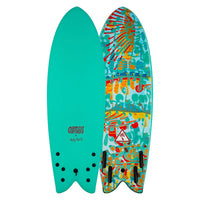 Catch Surf x Andy Davis 5'8" Retro Fish Surfboard