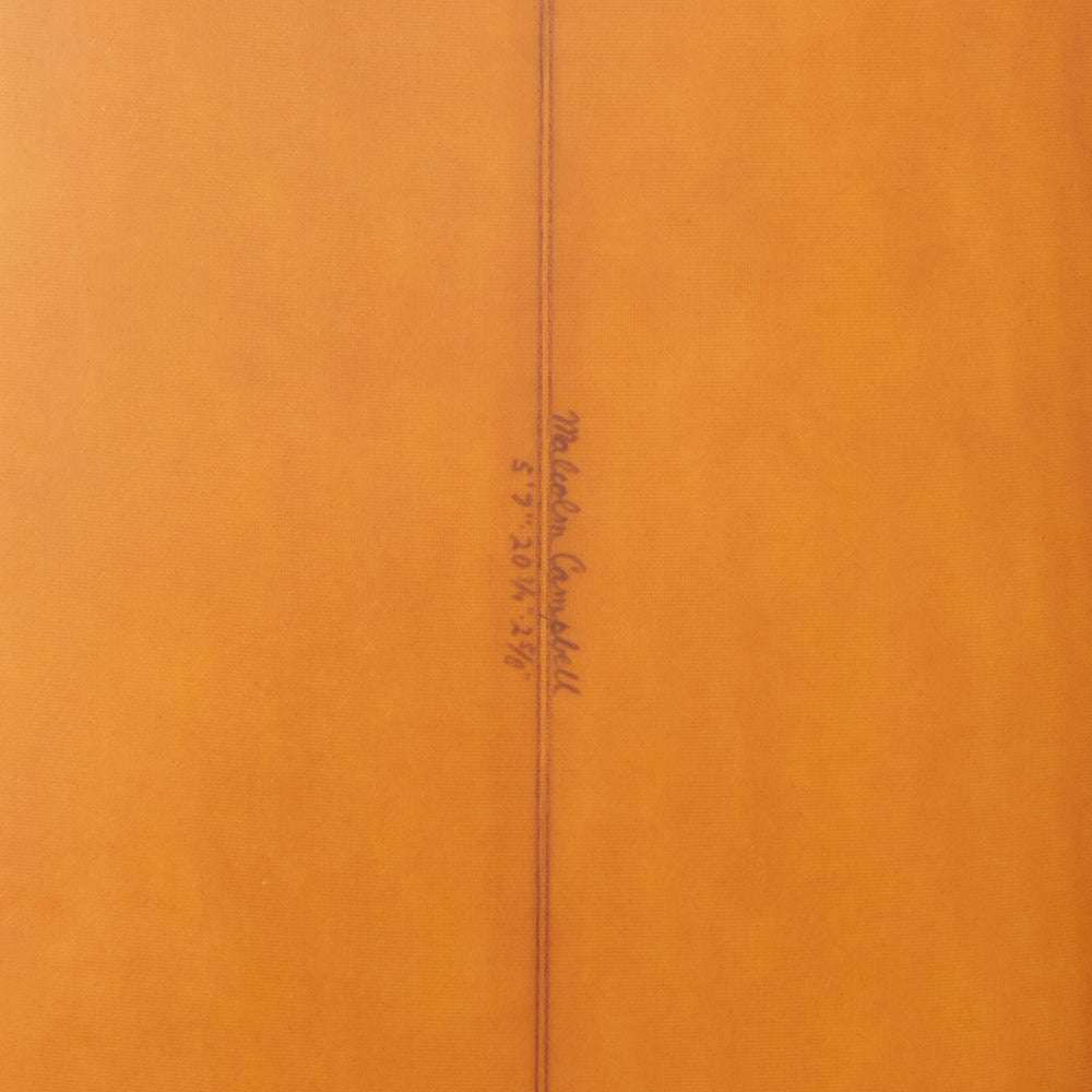 Campbell Brothers 5'7"Bumblebee Surfboard