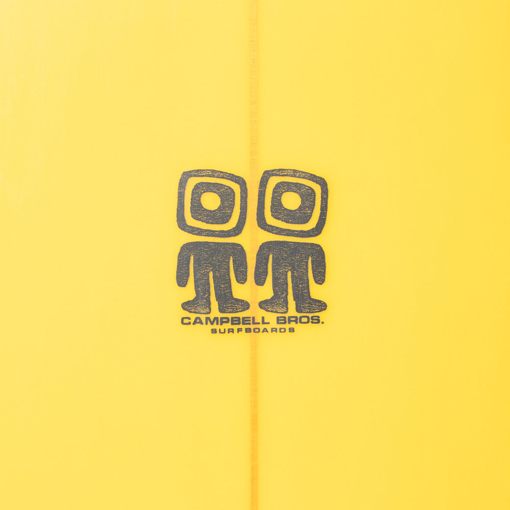 Campbell Brothers 7'6" Diamond Tail Egg Surfboard