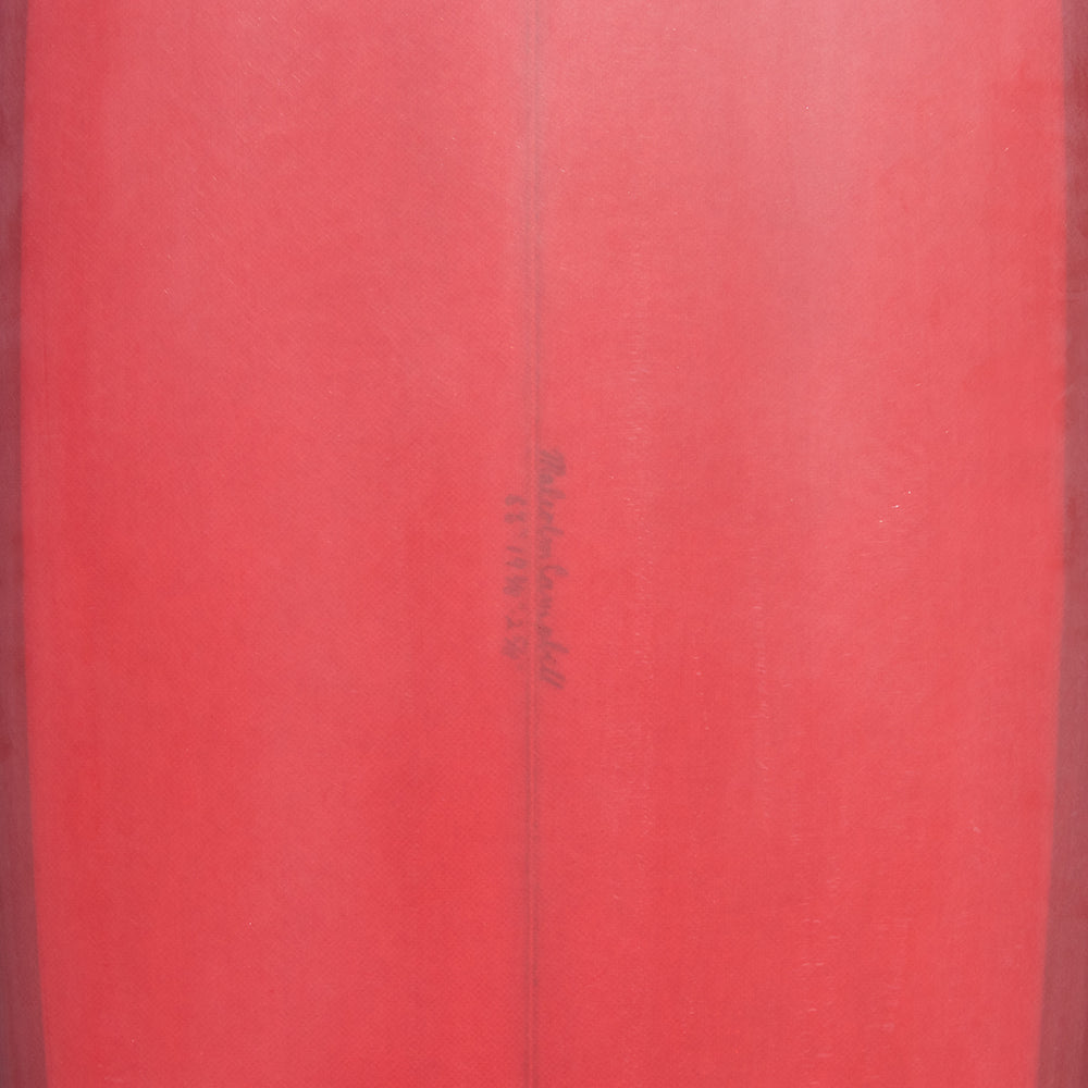 Campbell Brothers 6'6" Russ Short Surfboard, Dark Red, view 5