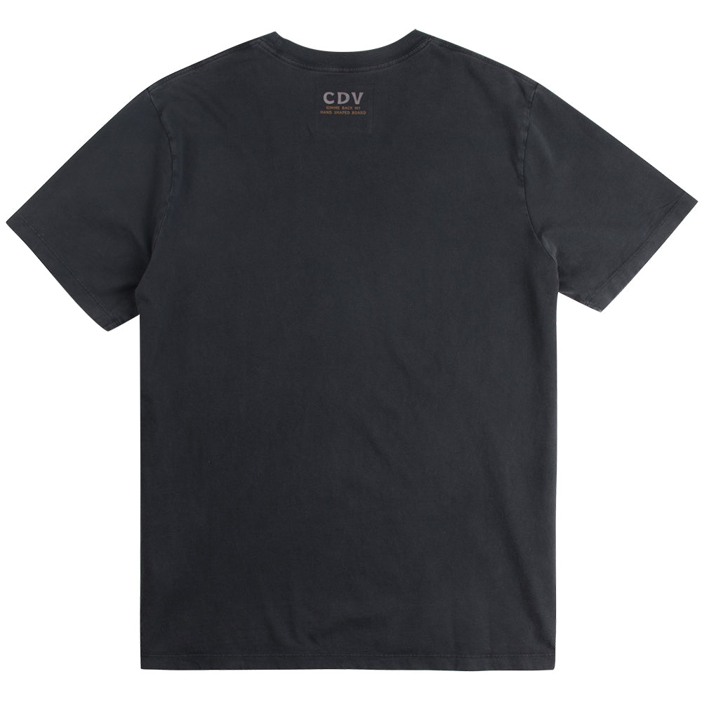 Commune Des Vagues Beach Mens Tee, Phantom, view 2