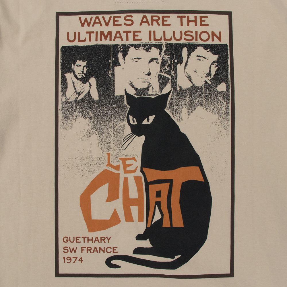 Commune Des Vagues Le Chat Mens Tee