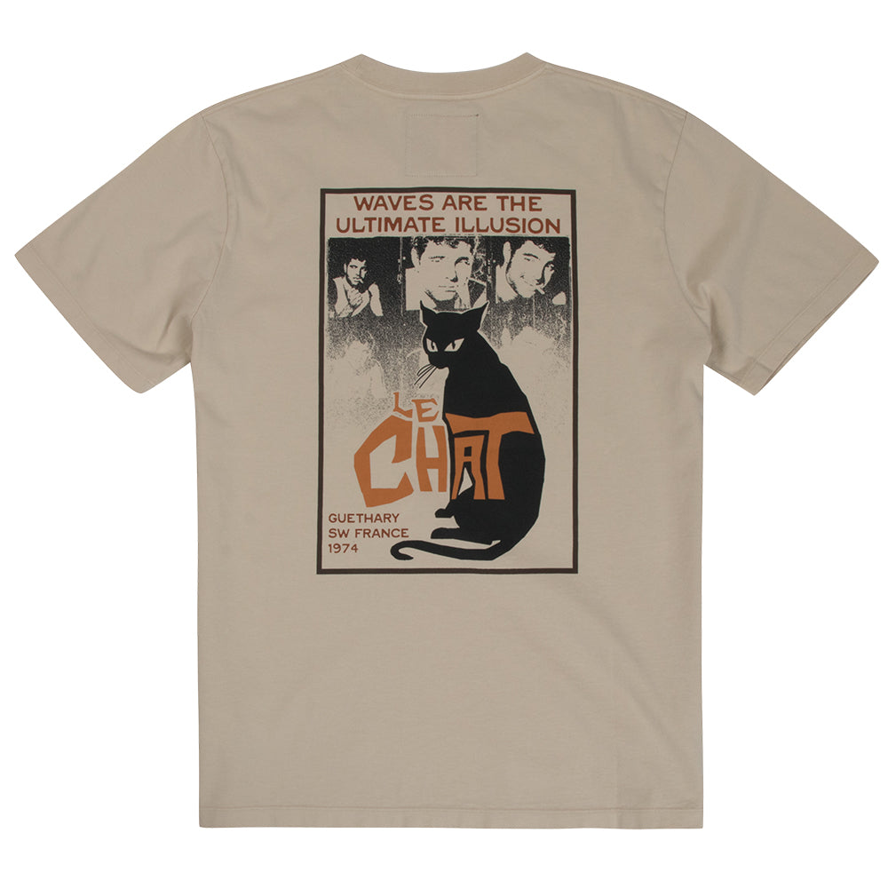 Commune Des Vagues Le Chat Mens Tee