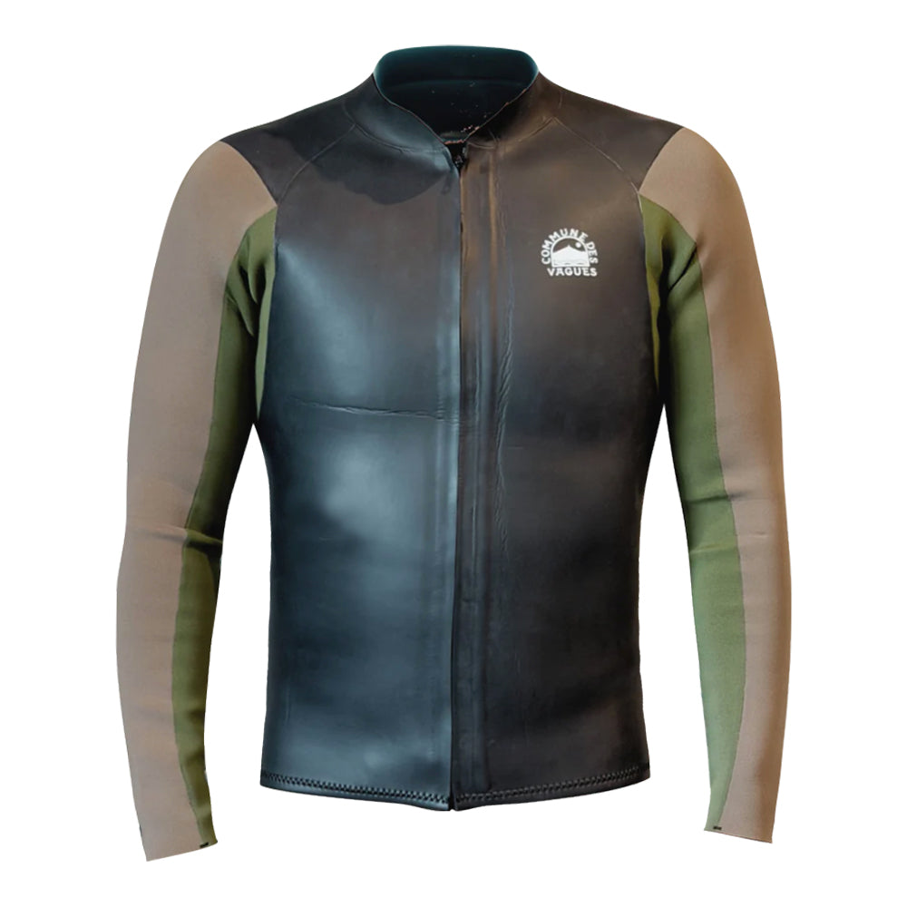 Commune Des Vagues Front Zip Jacket Mens Wetsuit