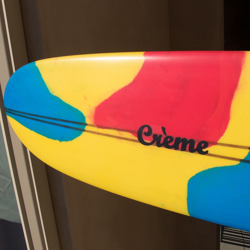 Gato Heroi Creme 9'8" Californian Surfboard, Primary Abstract, view 6