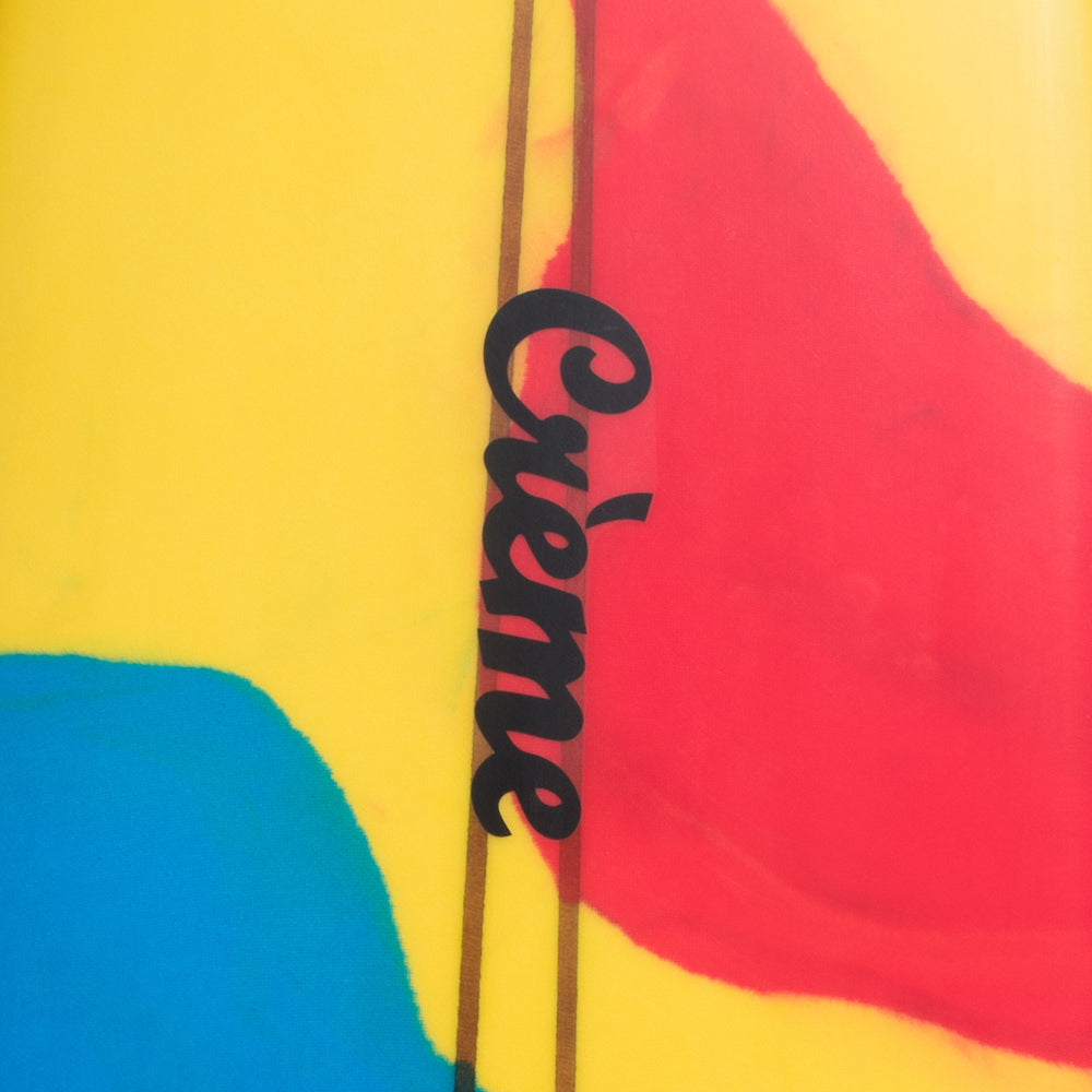 Gato Heroi Creme 9'8" Californian Surfboard, Primary Abstract, view 5