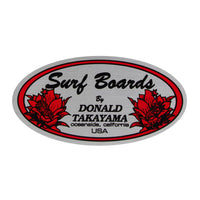 Donald Takayama Classic Oval Sticker