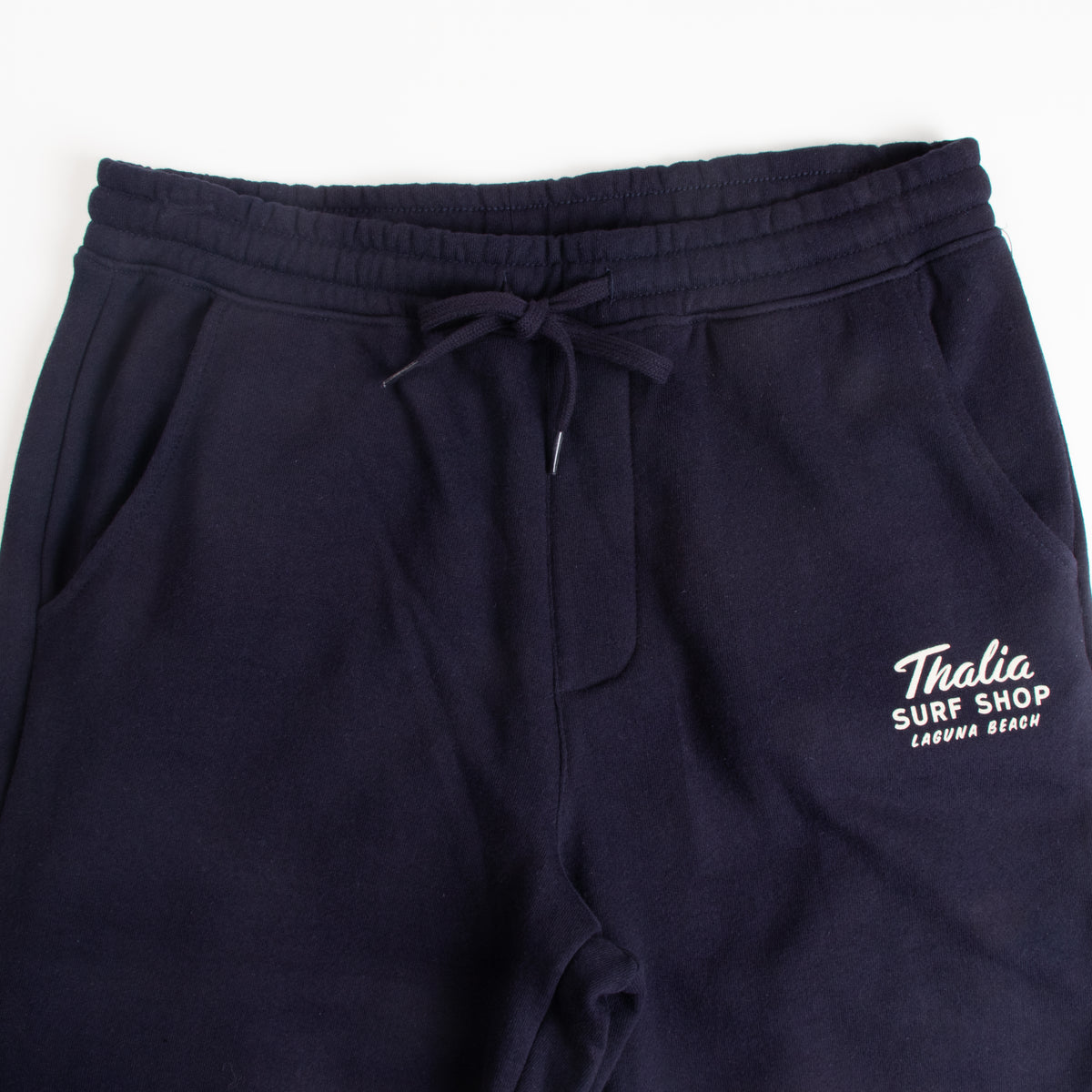 Thalia Surf Destination Mens Fleece Pants, Navy, view 4