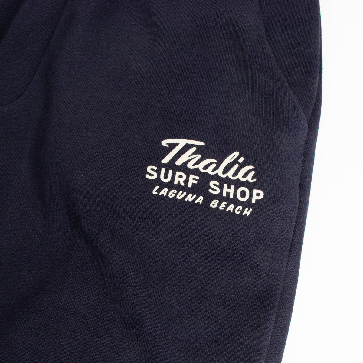 Thalia Surf Destination Mens Fleece Pants, Navy, view 5