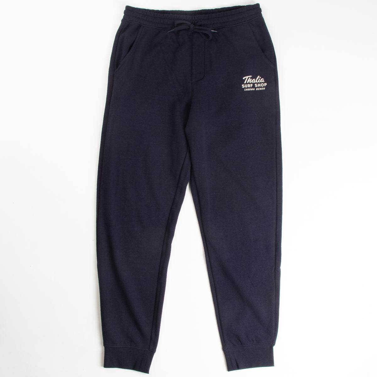 Thalia Surf Destination Mens Fleece Pants, Navy, view 2