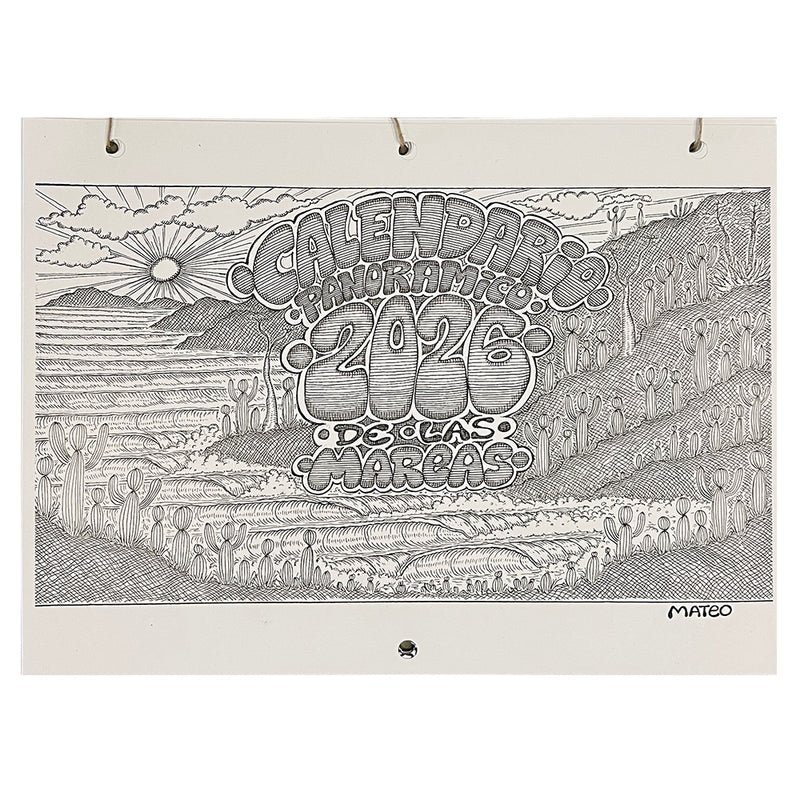 Mateo 2026 Calendario Panoramico de las Mareas Calendar