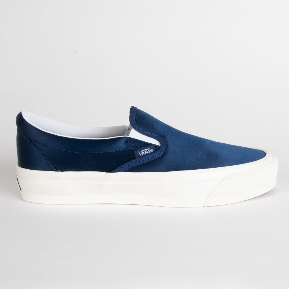 Vans LX Classic Slip-On Mens Shoes, (Satin) Deep Indigo, view 2