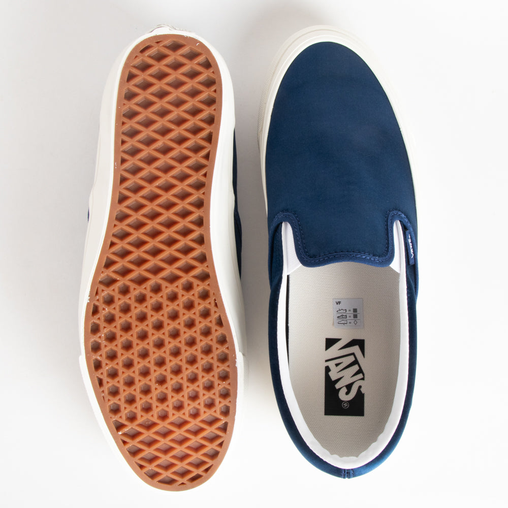 Vans LX Classic Slip-On Mens Shoes, (Satin) Deep Indigo, view 4