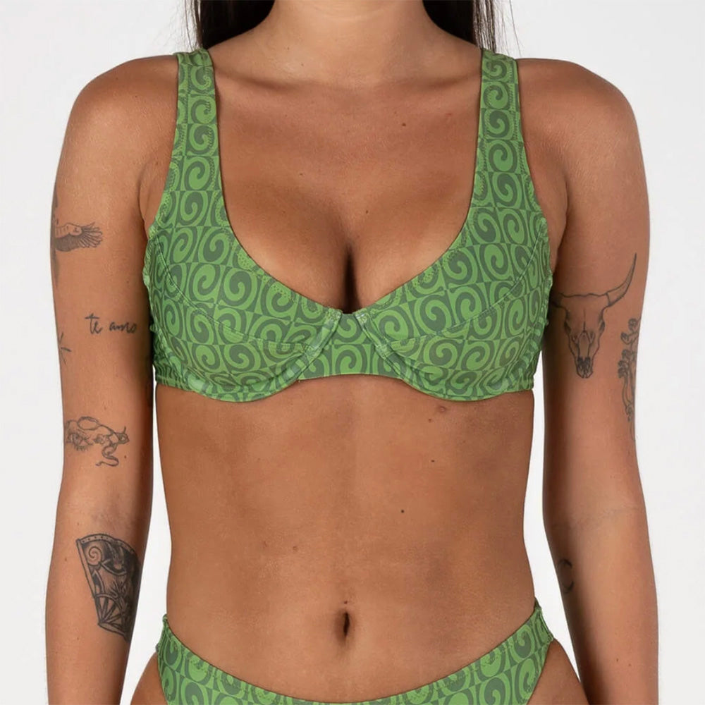 Inner Relm Bang Bang Bikini Top Womens Swimwear