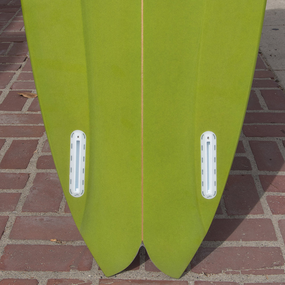 Love Machine 6'0" Pedestrian Ship Surfboard, Green Apple, view 4
