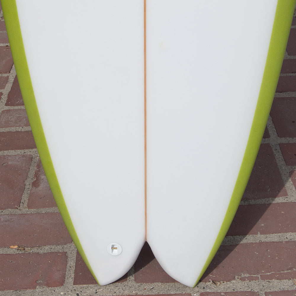 Love Machine 6'0" Pedestrian Ship Surfboard, Green Apple, view 3