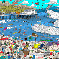 Mad House Art Malibu 1000 Piece Puzzle