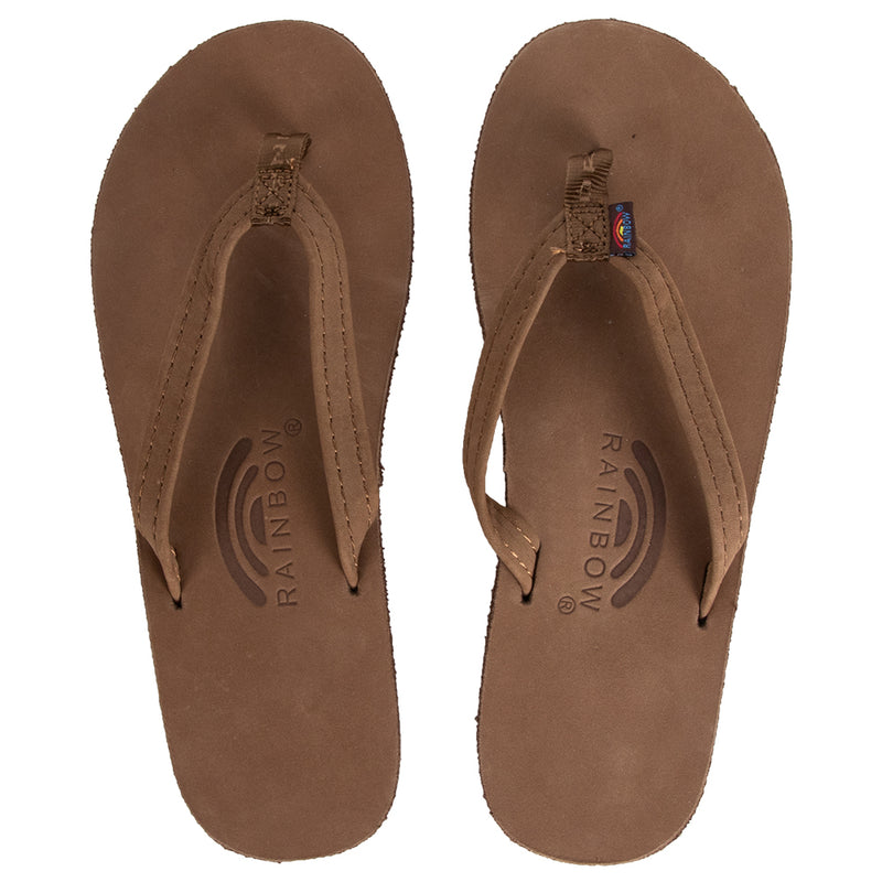 Rainbow Sandals Single Layer Narrow Strap Womens Sandals
