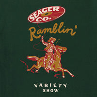 Seager Ramblin' Variety Show Mens Tee