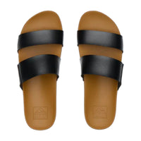 Reef Cushion Vista Womens Sandals, BLACK/NATURAL
