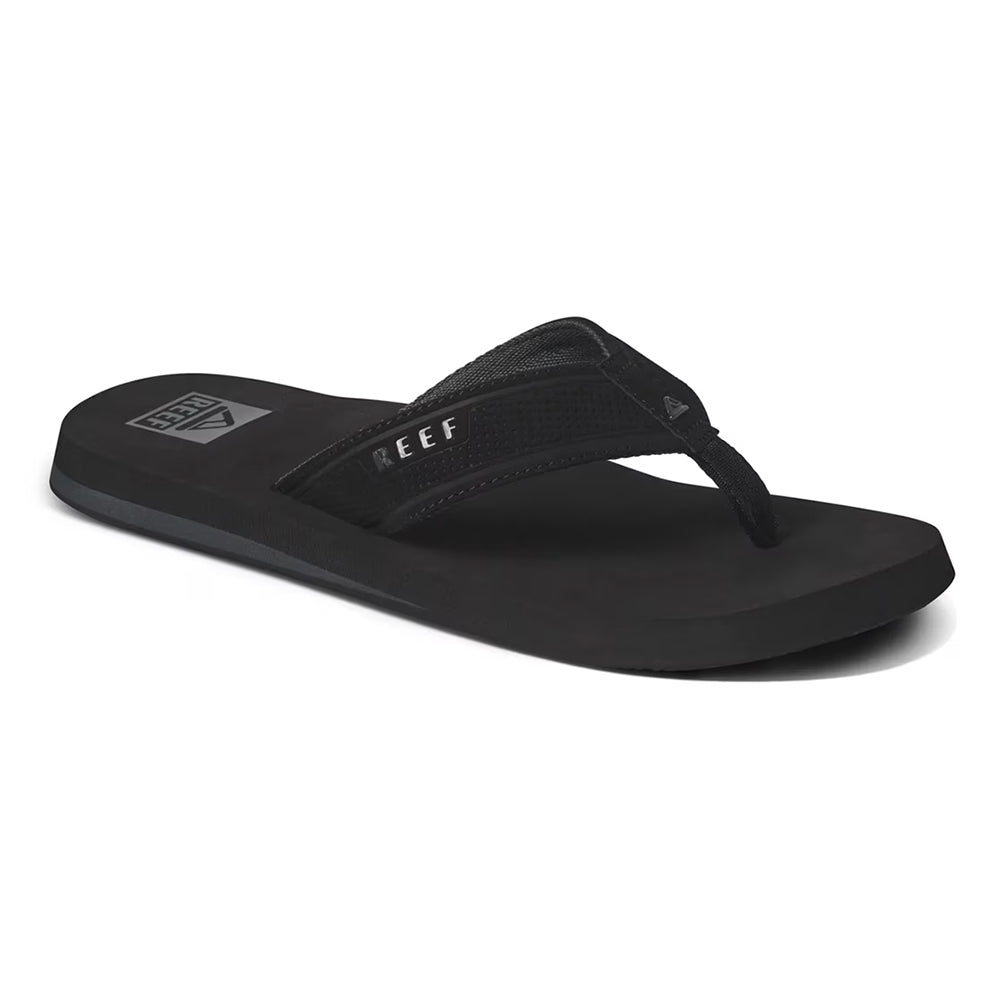 Reef The Layback Mens Sandals, Black, view 2