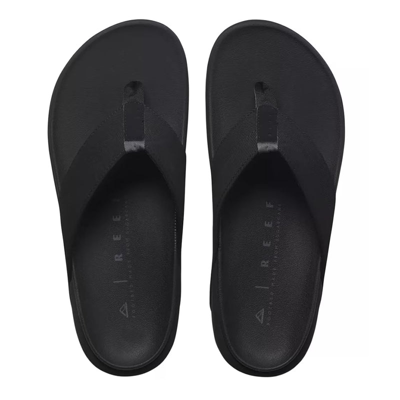 Reef Raglan Mens Sandals, Black/Gum