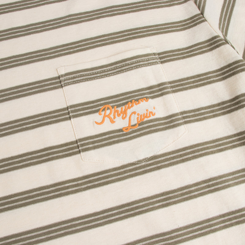 Rhythm Vintage Stripe Mens Tee