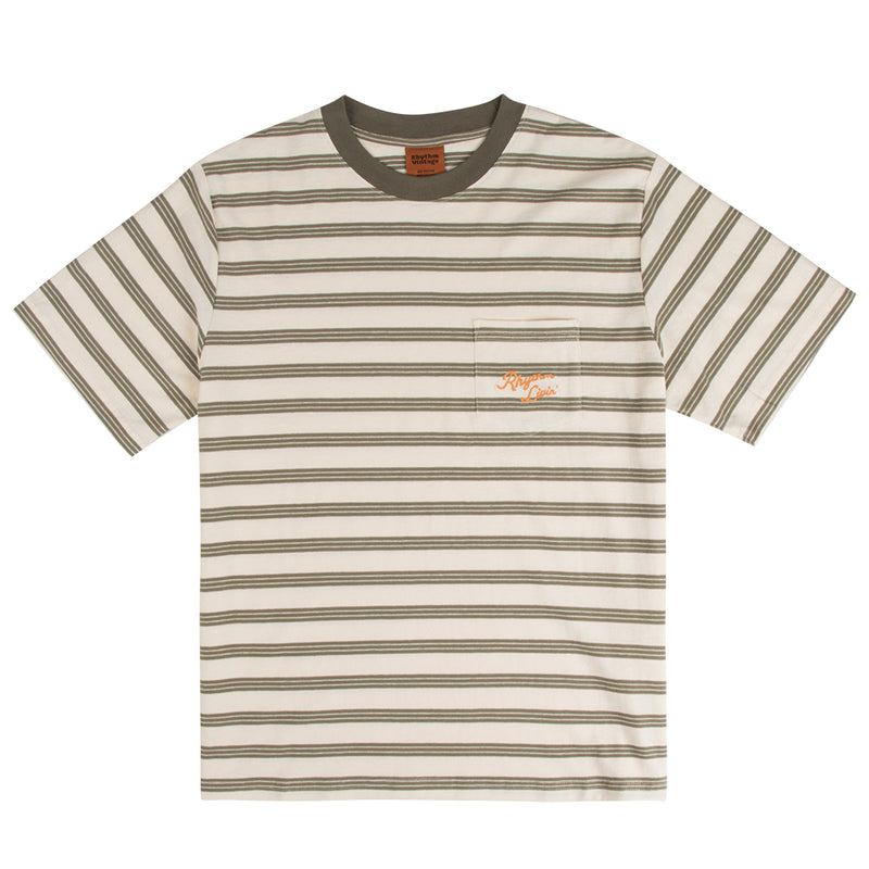 Rhythm Vintage Stripe Mens Tee