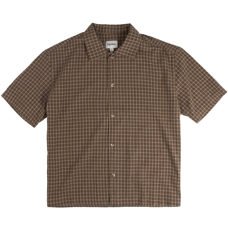 Rhythm Colby Check Mens Shirt