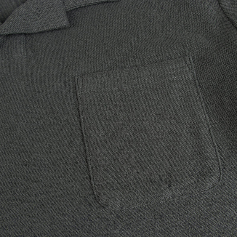 Rhythm Vintage Terry Polo Mens Shirt