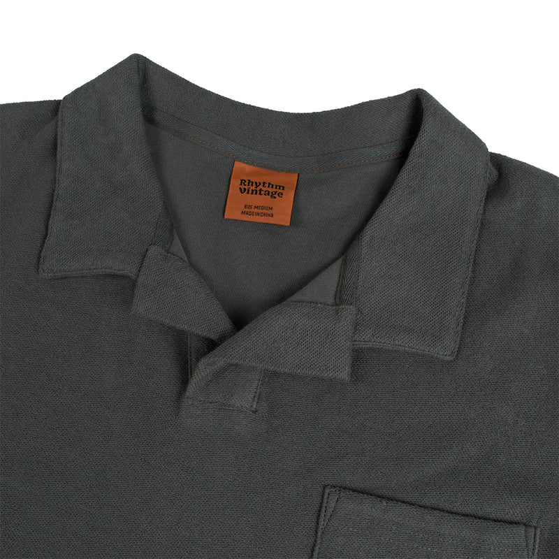 Rhythm Vintage Terry Polo Mens Shirt