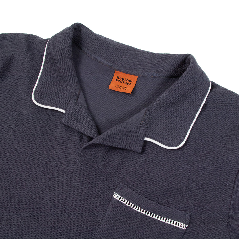 Rhythm Ladder Vintage Terry Polo Mens Shirt