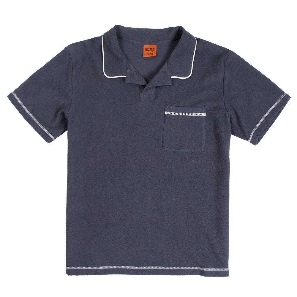 Rhythm Ladder Vintage Terry Polo Mens Shirt