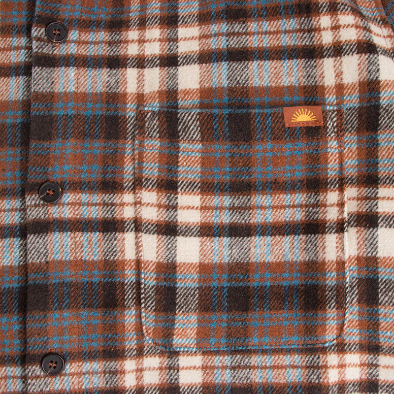 Rhythm Albert Check L/S Mens Shirt