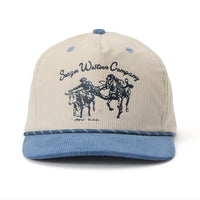Seager Los Rios Corduroy Snapback Hat