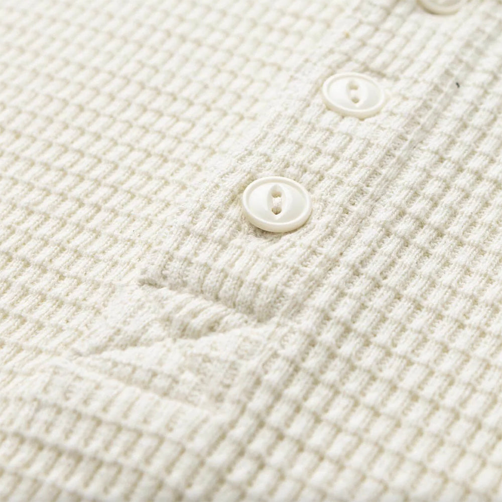 Seager Sawpit Henley L/S Thermal Mens Shirt