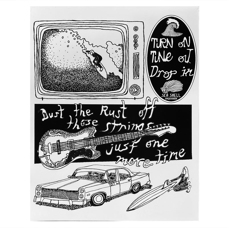 Smell the Flowers Arts 'Dust the Rust Off' Print