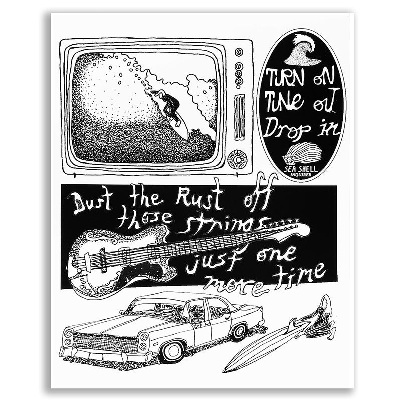 Smell the Flowers Arts 'Dust the Rust Off' Print