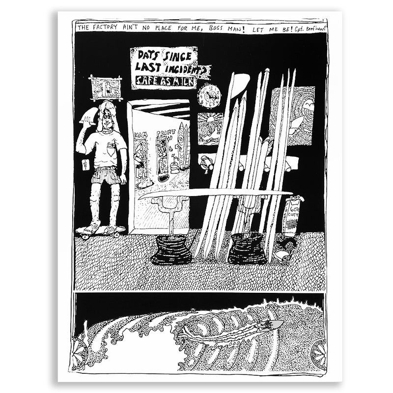 Smell the Flowers Arts 'Glass Shop' Print