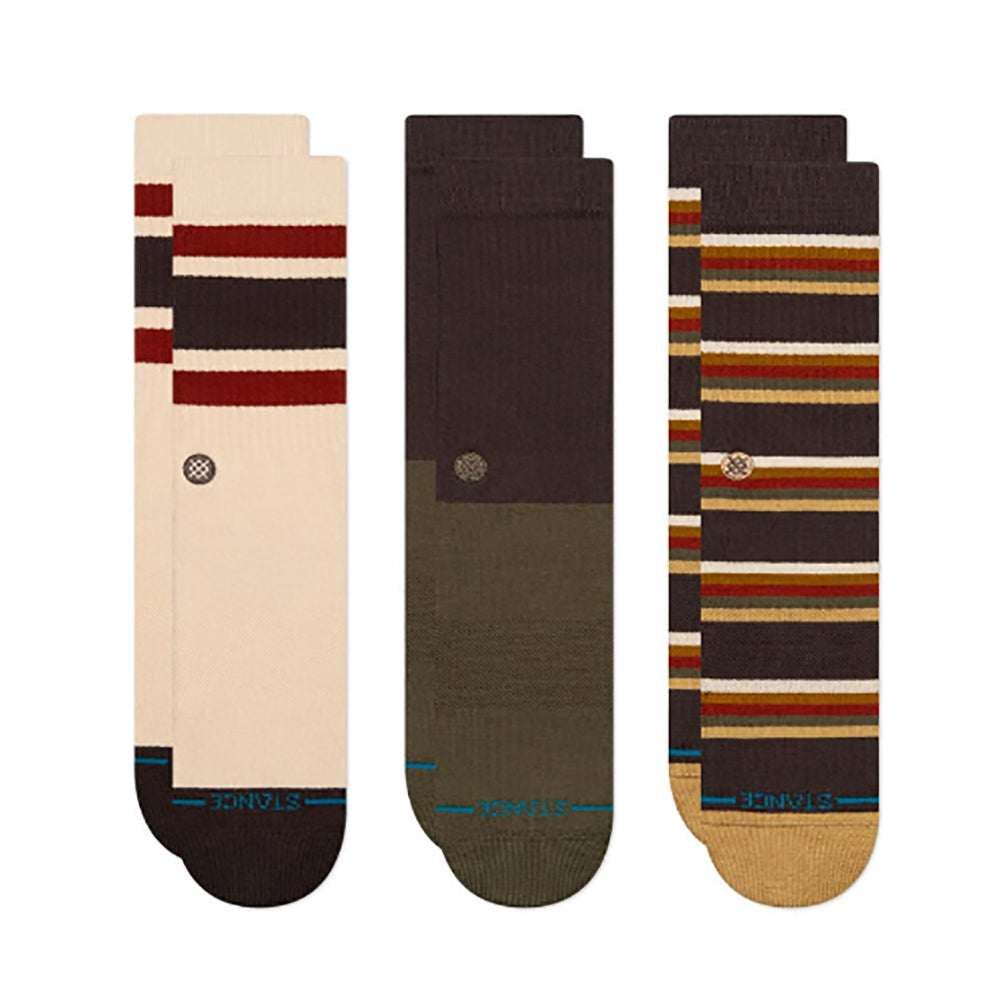 Stance Millhouse 3 Pack Crew Socks