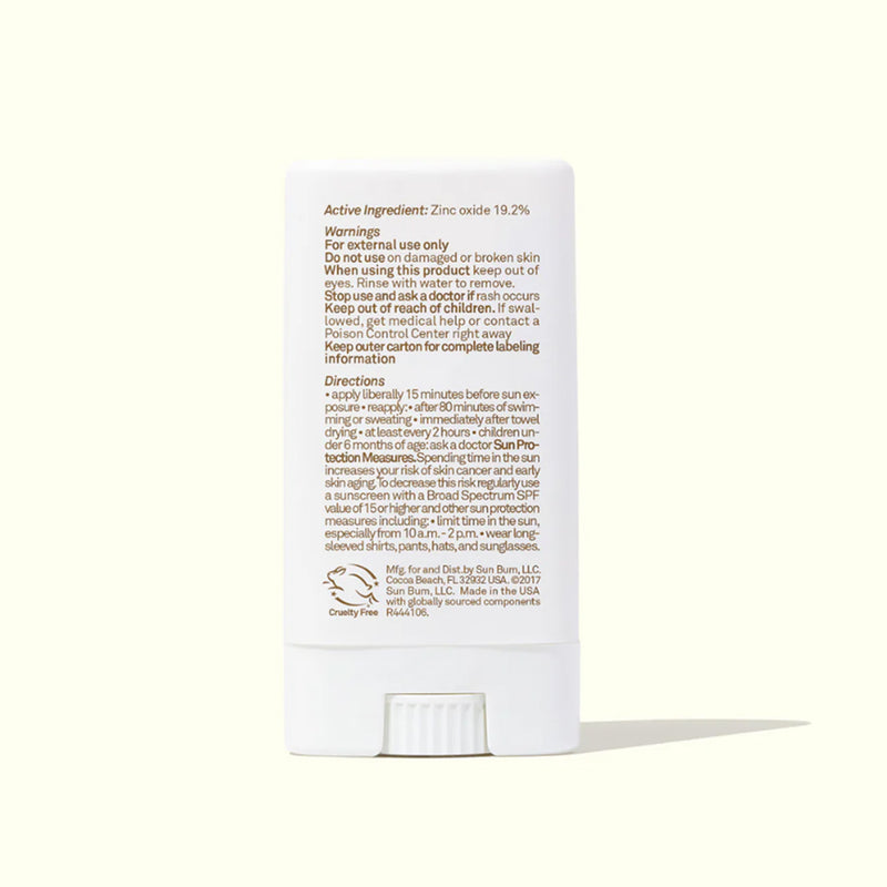 Sun Bum Mineral 50 SPF Face Stick Sunscreen