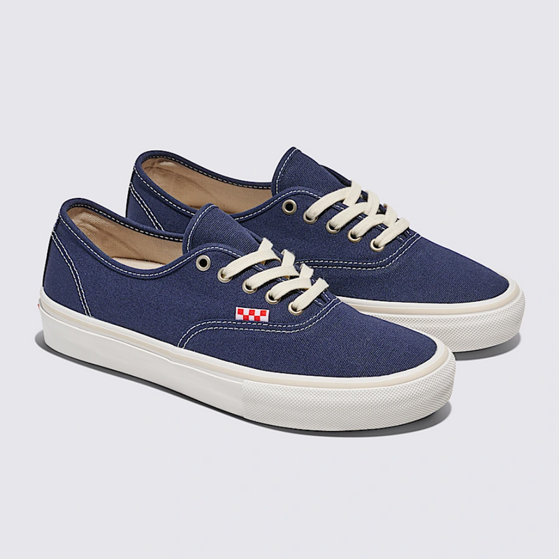 Vans Skate Authentic Mens Shoes, NAVY/TURTLEDOVE