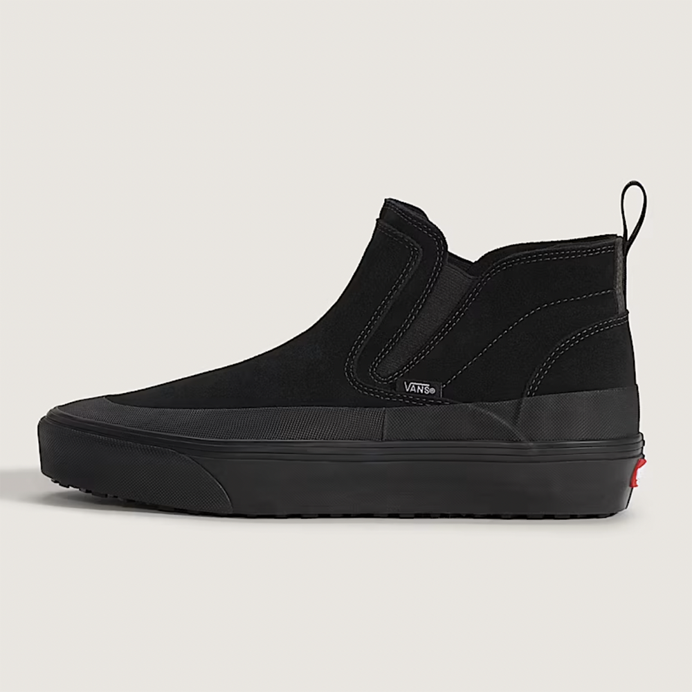 Vans Mid-Slip Insulated Mens Shoes, Black, view 2